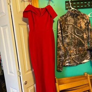 RED PROM DRESS